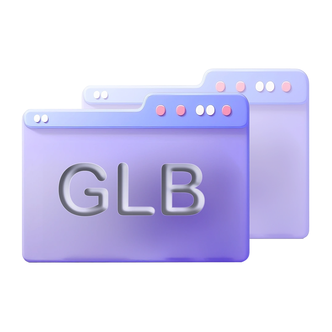 glb Seamlessly Support And Showcase GLB Files.